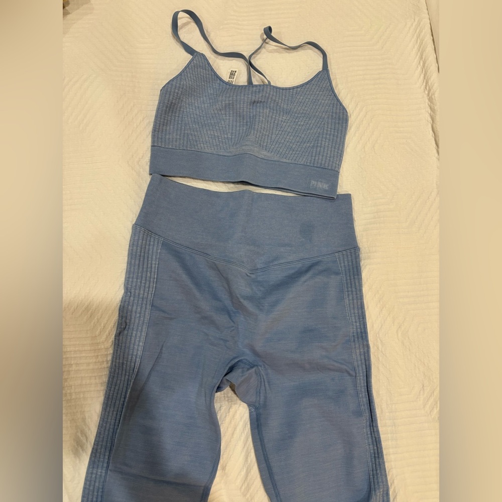 PINK Victoria's Secret Light Blue Apparel